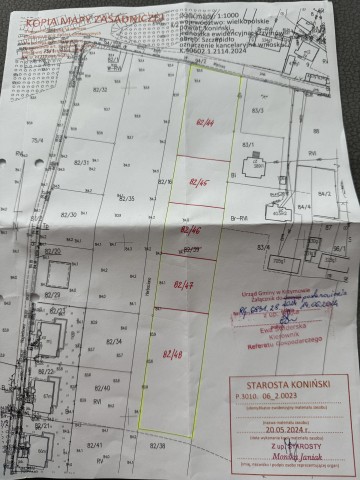 SPRZEDAM DZIAŁKI w SZCZEPIDLE