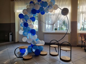 Ścianka foto stojaki deserki