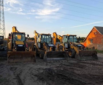 Usługi Koparko-Ładowarka minikoparką transport