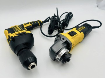 Zestaw elektronarzędzi STANLEY FAT wiertarka + szlifierka