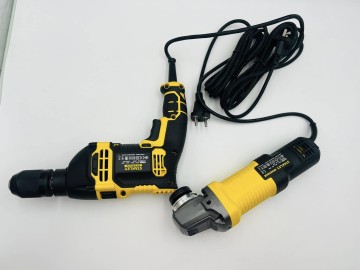 Zestaw elektronarzędzi STANLEY FAT wiertarka + szlifierka