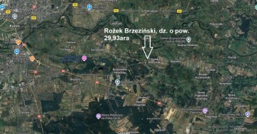 Działka budowlana w miejscowości Rożek Krzymowski