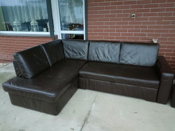 Sprzedam narożnik ze skóry