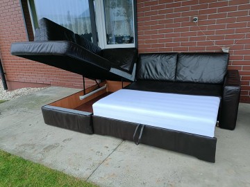 Sprzedam narożnik ze skóry