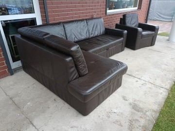 Sprzedam narożnik ze skóry