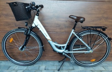 Rower Miejski Damka Cyco Premium z koszykiem