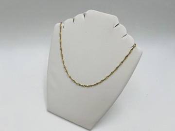 Złoty łańcuszek  Pr&oacute;ba 333 Waga: 4.59 g