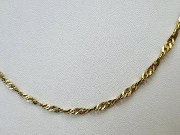 Złoty łańcuszek  Pr&oacute;ba 333 Waga: 4.59 g
