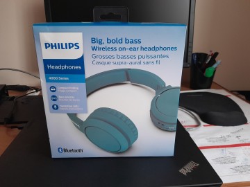 Słuchawki PHILIPS TAH4205BL Niebieskie