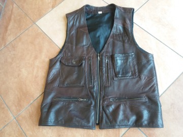 Kamizelka skórzana
