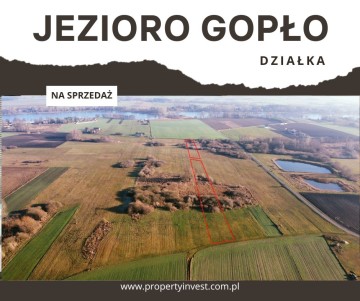Działka Budowlana w sąsiedztwie jeziora Gopło