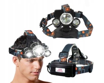 Latarka czolowa led wodoodporna