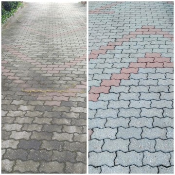 Mycie kostki brukowej, dach&oacute;w, elewacji