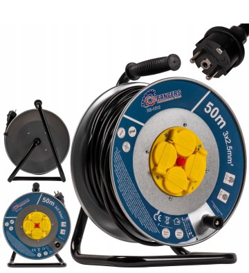 Przedluzacz bebnowy 50m