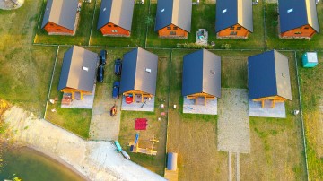 Jezioro Ślesińskie &ndash; Domki z bali, pierwsza linia brzegowa