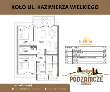 DOM Koło - Kazimierza Wielkiego 359 tys