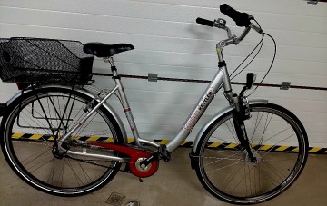 Rower miejski damka Kettler Alu Red Kola 28 cali felgi wzmac