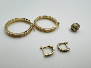 Złota biżuteria pr&oacute;ba 585