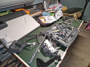 Lampy, listwy, szyba, winda koła CHRYSLER TOWN COUNTRY