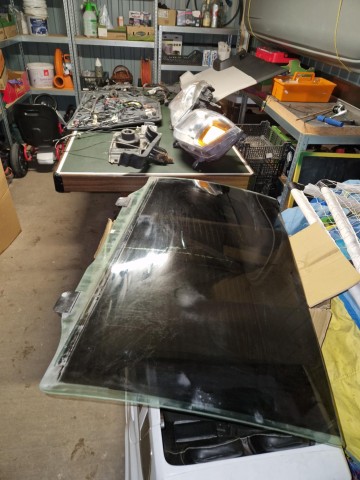 Lampy, listwy, szyba, winda koła CHRYSLER TOWN COUNTRY