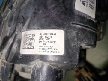 Lampy, listwy, szyba, winda koła CHRYSLER TOWN COUNTRY