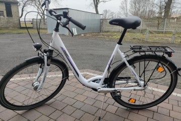 Rower miejski damka BBF Bialy