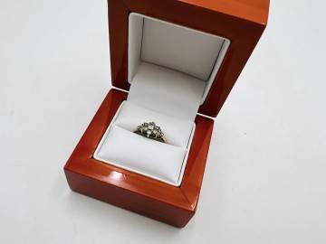 Złoty pierścionek Pr&oacute;ba 585 Waga: 1.82 g