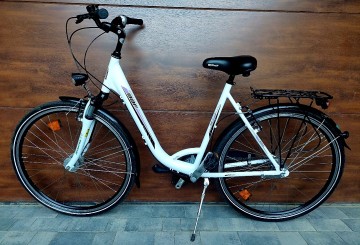 Rower miejski damka BBF Bialy Kola 28cali