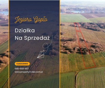 Działka Budowlana w sąsiedztwie jeziora Gopło