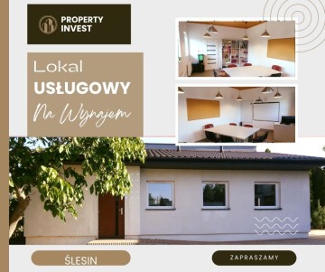 ŚLESIN &ndash; LOKAL USŁUGOWY NA WYNAJEM