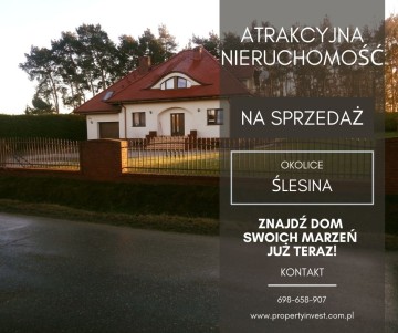 Atrakcyjna Nieruchomość w sąsiedztwie Ślesina