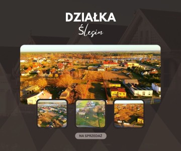 Ślesin &ndash; Działka mieszkaniowo/usługowa
