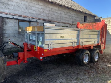 ROZRZUTNIK 8ton Tandem plus Nadstawaki