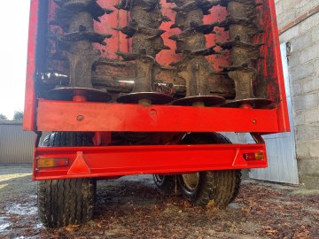 ROZRZUTNIK 8ton Tandem plus Nadstawaki