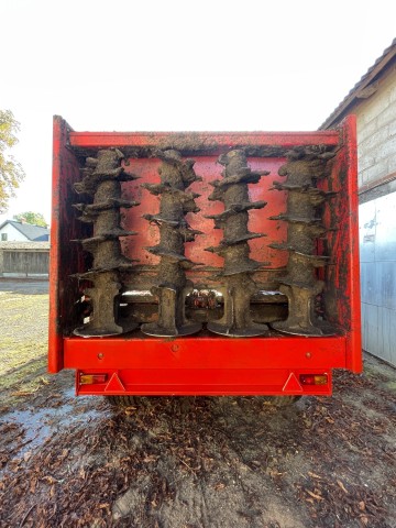 ROZRZUTNIK 8ton Tandem plus Nadstawaki