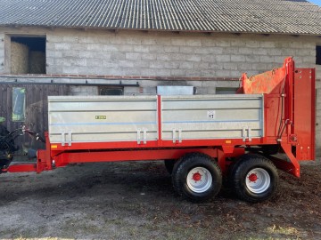 ROZRZUTNIK 8ton Tandem plus Nadstawaki