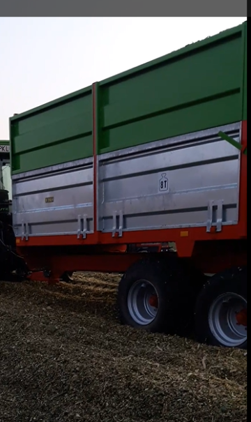 ROZRZUTNIK 8ton Tandem plus Nadstawaki