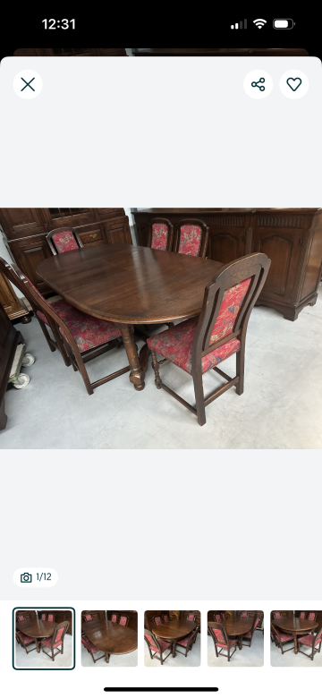 MEBLE HOLENDERSKIE EDYTA-SŁAWOSZEWEK-STOŁY I KRZESŁA