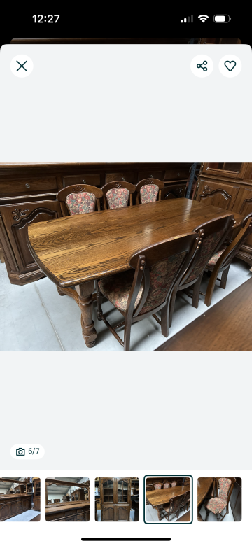 MEBLE HOLENDERSKIE EDYTA-SŁAWOSZEWEK-STOŁY I KRZESŁA