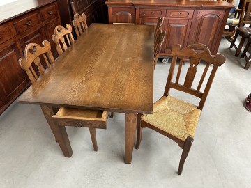 MEBLE HOLENDERSKIE EDYTA-SŁAWOSZEWEK-STOŁY I KRZESŁA