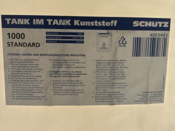 Zbiornik dwupłaszczowy na olej napędowy opałowy