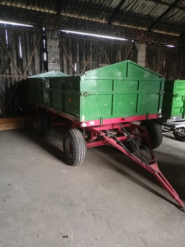 Przyczepa WELGER FK90 oraz AUTOSAN D83