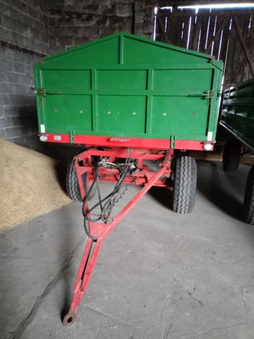 Przyczepa WELGER FK90 oraz AUTOSAN D83