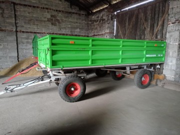 Przyczepa WELGER FK90 oraz AUTOSAN D83