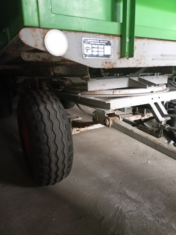 Przyczepa WELGER FK90 oraz AUTOSAN D83