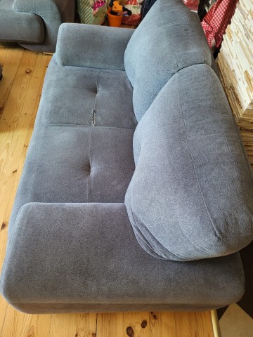 Komplet wypoczynowy 3+2+1 + pufa x2