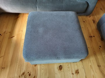 Komplet wypoczynowy 3+2+1 + pufa x2