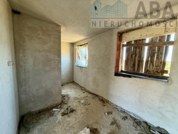 Dom w stanie surowym otwartym z tynkami - Osiek Wielki gm. O