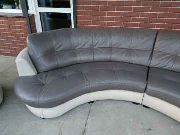 Sprzedam narożnik plus fotel ze skóry