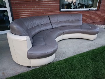 Sprzedam narożnik plus fotel ze skóry